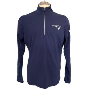New England Patriots Nike Men's Element Dri-Fit 1/4 Zip Shirt